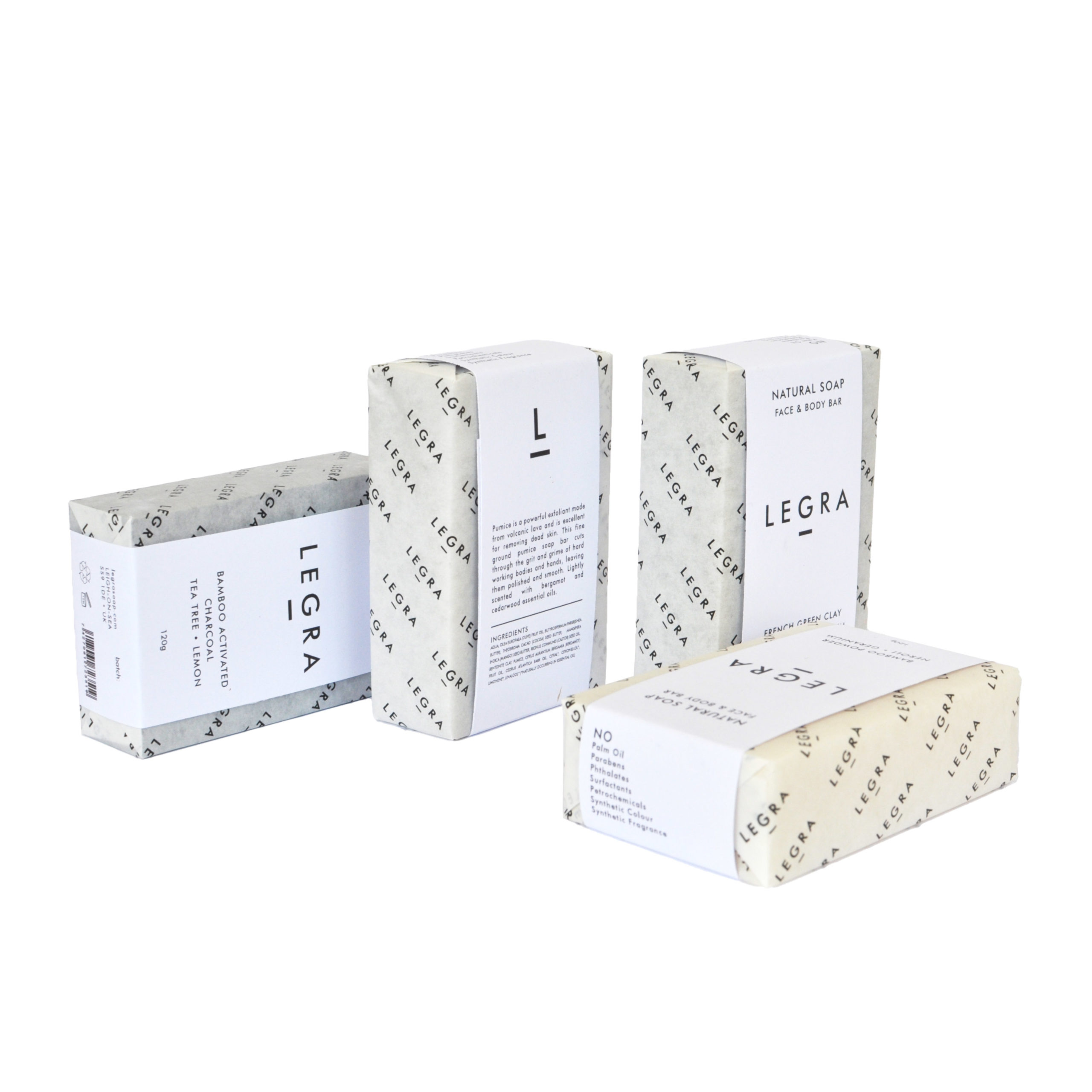 Pink Kaolin Clay Soap with Lavender & Clary Sage